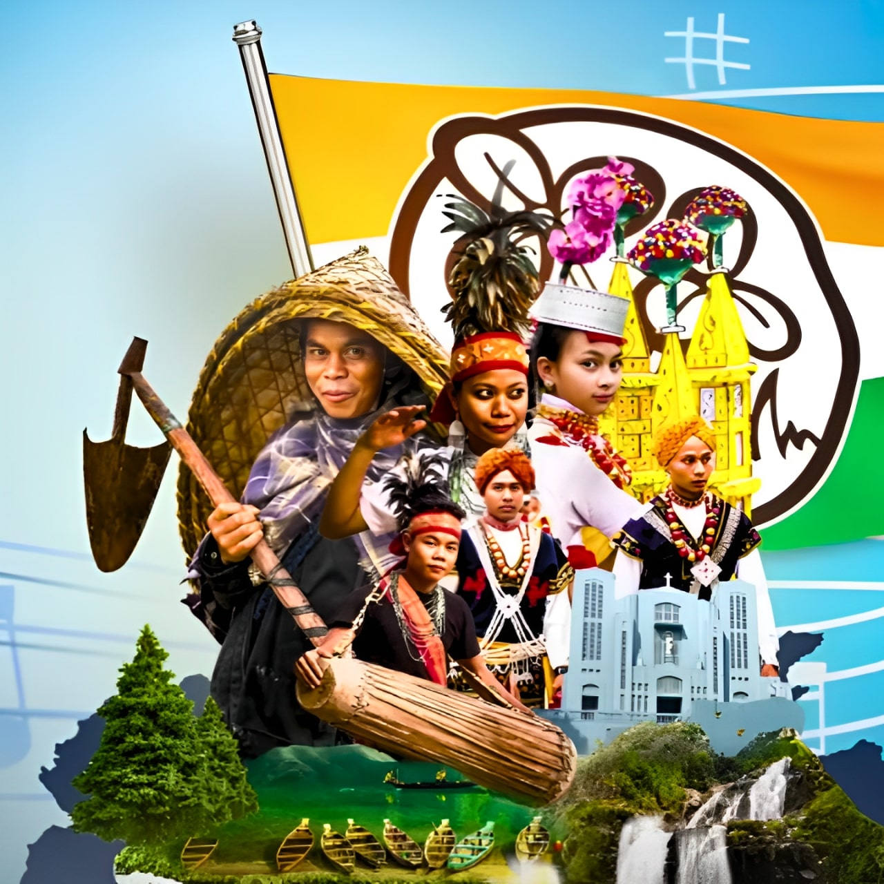 Rafiq promoting campaign song for Meghalaya elections at IPAC, showcasing growth marketing.