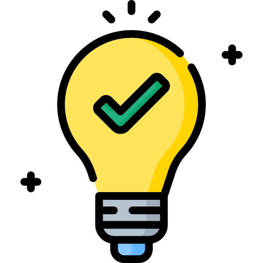 Solution icon symbolizing creative strategy solutions for marketing by Rafiq.