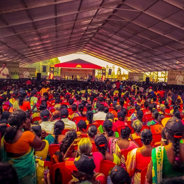 Rafiq coordinating public events demonstrating strategic event management.